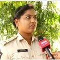 Kasibugga SI Sireesha talks to media