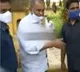 SEC Nimmagadda arrives his house in Duggirala