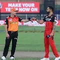Sunrisers Hyderabad takes on Royal Challengers Banglore in IPL eliminator