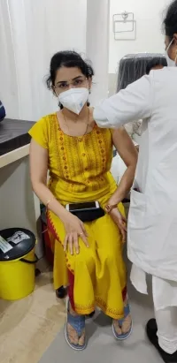 Doctors & Hospital Staff Vaccinated with Covishield at Apollo Spectra Hospital Kondapur, Hyderabad