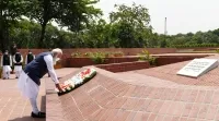 Prime Minister Visits National Martyrs’ Memorial, Bangladesh