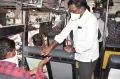 కండక్టర్ కు శానిటైజర్ ఇవ్వని కోదాడ డిపో మేనేజర్.. సస్పెండ్ చేయాలని మంత్రి పువ్వాడ ఆదేశం