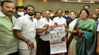 CM KCR released the Diaries and Calendars of TNGO, TGO, Fourth Class employees unions