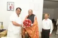 తెలంగాణ స్పీకర్ పోచారంను కలిసిన నూతన సీఎస్!