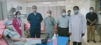 Mock covid vaccine drive at Gleneagles Global Hospitals