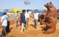 Arvind Kumar inspects the works at IKEA junction