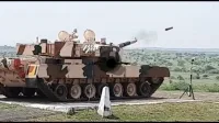 DRDO successfully test fires the indigenously developed Laser Guided Anti Tank Guided Missile (ATGM)