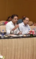 'కొరియన్ కారవాన్' ప్రతినిధి బృందంతో సమావేశం అయిన మంత్రి కేటీఆర్! 