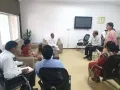 కరోనా వైరస్ వ్యాప్తి మూడవ దశకి చేరుకుంటే తీసుకోవాల్సిన జాగ్రతలపై సమీక్ష నిర్వహించిన తెలంగాణ మంత్రి ఈటల