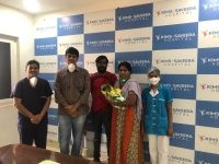 KIMS Saveera doctors gave new life to a baby born with complex problems