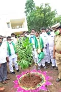 వాతావరణ సమతుల్యత కోసమే హరితహారం: మంత్రి ఇంద్రకరణ్ రెడ్డి