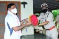 మంత్రి ఎర్ర‌బెల్లిని క‌లిసిన వ‌రంగ‌ల్ ఇన్ చార్జీ సీపీ ప్ర‌మోద్ కుమార్
