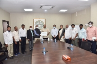 PRC Chairman submits first report to CS Somesh Kumar