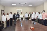 PRC Chairman submits first report to CS Somesh Kumar
