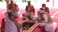 PM lays foundation stone of New Parliament Building