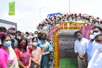 పీవీఎన్ఆర్ ఎక్స్ ప్రెస్ వే అప్ అండ్ డౌన్ ర్యాంప్ లను ప్రారంభించిన మంత్రి కేటీఆర్