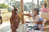 Percentage of Polling up to 1.00 PM - Dubbaka by-elections