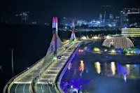 Minister KTR Inaugurates Durgam Cheruvu Cable Bridge