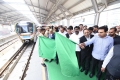 హైటెక్‌ సిటీ - రాయదుర్గం మెట్రో మార్గాన్ని ప్రారంభించిన మంత్రి కేటీఆర్!
