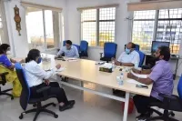 Minister Srinivas Goud holds meeting with CS Somesh Kumar