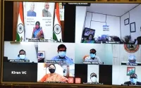 Governor Tamilisai calls for services of NSS, JRC, and YRC volunteers for Covid-19 prevention awareness