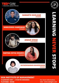 A melange of thought provoking conversations at TEDxGIM 2020-21 