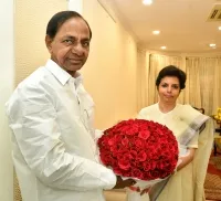 CM KCR makes courtesy call on Chief Justice Hima Kohli