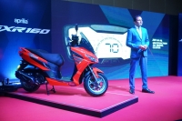 Piaggio launches the Aprilia SXR 160 in Hyderabad