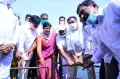 ధ‌ర్మ‌సాగర్ రిజ‌ర్వాయ‌ర్ నుంచి దేవాదుల కాలువ‌ల ద్వారా సాగునీటిని విడుద‌ల చేసిన మంత్రి ఎర్రబెల్లి