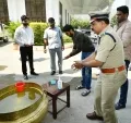 ప్రగతి భవన్ లో ప్రత్యేక హ్యాండ్ వాషింగ్ కార్యక్రమం.. పాల్గొన్న మంత్రులు, అధికారులు!