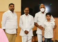 CM KCR congratulates MLA Koneru Konappa