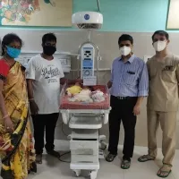 Doctors at Medicover Hospitals Give New lease of life to pre-term triplets