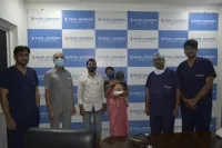 కిమ్స్ స‌వీర‌లో మూడు నెల‌ల ప‌సికందుకు అరుదైన వెన్నుముక శ‌స్త్ర‌చికిత్స‌