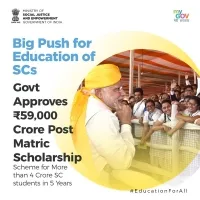Cabinet approves transformatory changes in Post Matric Scholarship for SCs