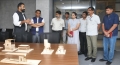 Principal Sec Arvind Kumar visits an exhibition of various types of toilets 
