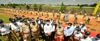 MP Santosh Kumar participates in Plantation Drive in Airport