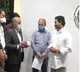 Medics conducts corona tests on CM Jagan with rapid testing kit