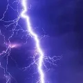 Devarakonda MLA Ravindra kumar camp office pent house hit by thunder storm