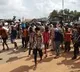 Migrant Labour protest at Rajamahendravaram