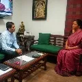 AP finance minister Buggana met union minister Nirmala Sitharaman