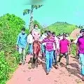 YSRCP Paderu MLA Bhagyalaxmi rides on Horse