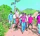YSRCP Paderu MLA Bhagyalaxmi rides on Horse