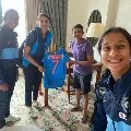 Indian Eves Felicitate Sri Lankan Veteran Shashikala