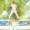 Police stuns with Stunt on two cars