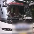 Smoke came from Private Travels bus at Jadcharla