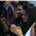 Allu Arjun enjoys his children dance at school function