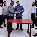 Allu Arjun attends his bodyguard birthday party
