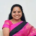 K Kavitha files nomination for MLC election