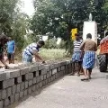 Wall on Borders Removed Near Chittore