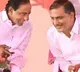 harish with kcr images